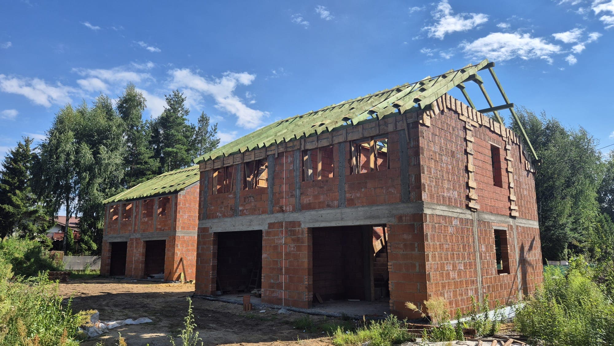 Więźba dachowa — lipiec 2025