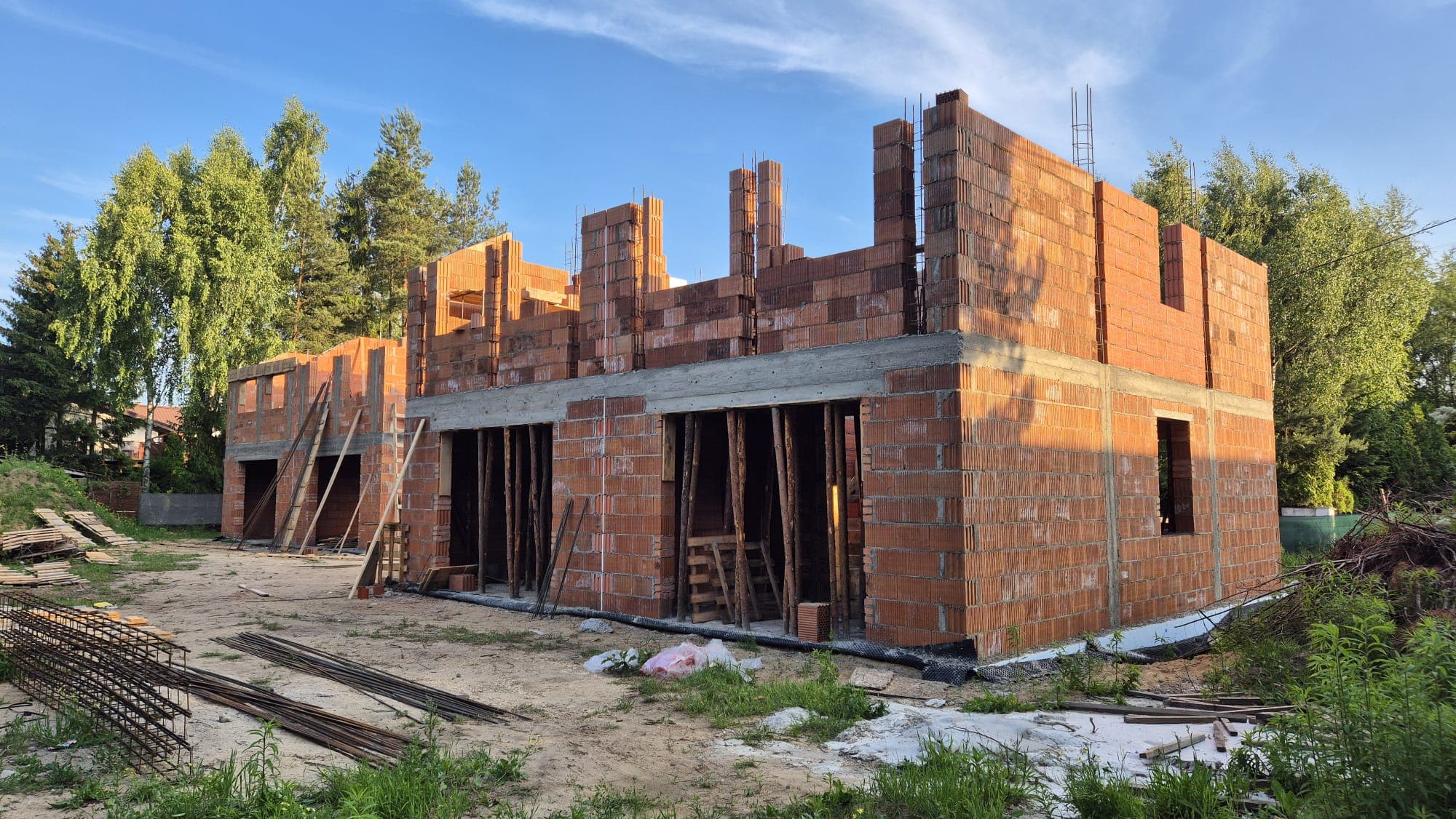 Ściany parteru i piętra — czerwiec 2025